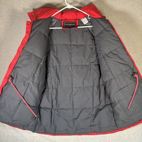 Westchester Classics Puffer Jacket Men’s Size Medium Red 80% Down 20% Feathers - Picture 13 of 13